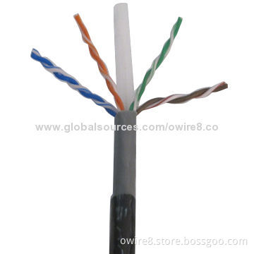 UTP Cat6a Cable, UL, 500MHz Frequency, Pure Copper Material